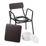 Stacking Commode Height Adjustable
