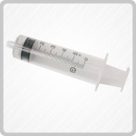 50ml Luer Lock Tip Syringes 1x25