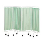 Screen Frame & Curtains Green (4 Panels)