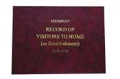 Record of Visitors Book Record of Visitors Book