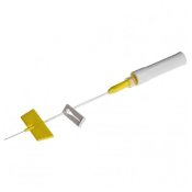 Saf-T-Intima Closed IV Catheter System With Removable PRN Yellow 24Gx19mm 1X25