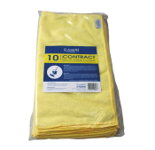 Microfibre Cloths - Yellow 1x10 Microfibre Cloths - Yellow 1x10