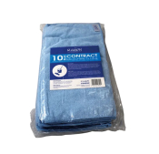 Microfibre Cloths - Blue 1x10 Microfibre Cloths - Blue 1x10