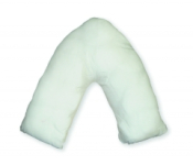 Fire Retardant MRSA Resistant Wipe Clean V Shaped Pillow