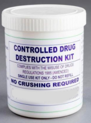 Controlled Drug Desctruction Controlled Drug Desctruction