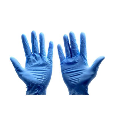 Vinyl Powder Free Gloves - Blue