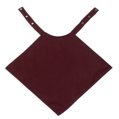 Napkin Style Dignified Clothing Protector Maroon Napkin Style Dignified Clothing Protector Maroon