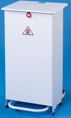 50 Ltr Solid Body Hands Free Sackholder - White 50 Ltr Solid Body Hands Free Sackholder - White