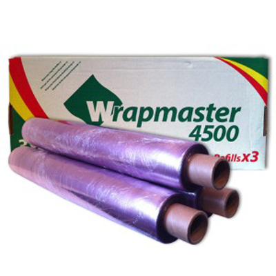 Wrapmaster 4500 Cling Film Refill 18Inch / 45cm x 300m 1x3 Wrapmaster 4500 Cling Film Refill 18Inch / 45cm x 300m 1x3
