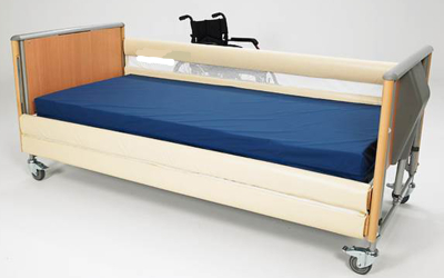 Mesh Bed Rail Protector 2 Rail Zip Fastening 200cm Mesh Bed Rail Protector 2 Rail Zip Fastening 200cm