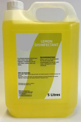 Lemon Disinfectant 5L Lemon Disinfectant 5L