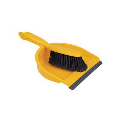 Dustpan & Brush - Yellow Dustpan & Brush - Yellow
