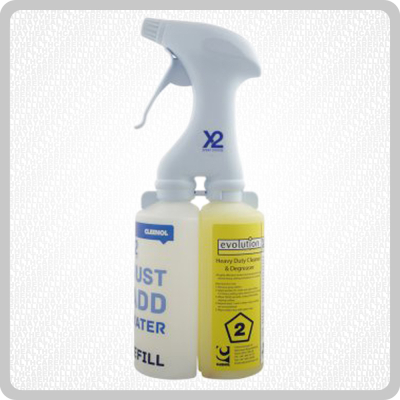 X2 Evolution Heavy Duty Cleaner & Degreaser 4x325ml X2 Evolution Heavy Duty Cleaner & Degreaser 4x325ml