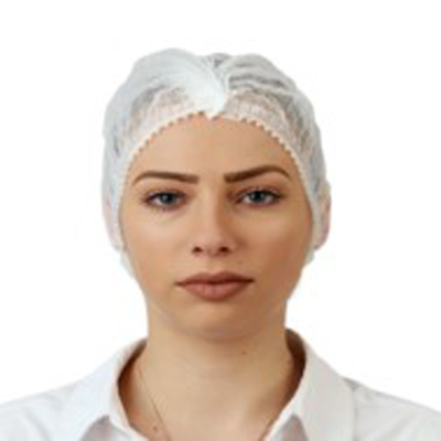 Unisex Hair Net White 1x100