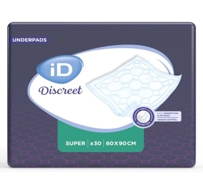 iD Underpads - 60x90cm (4x30) iD Underpads - 60x90cm (4x30)