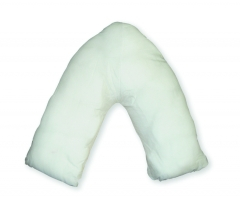 Fire Retardant MRSA Resistant Wipe Clean V Shaped Pillow Fire Retardant MRSA Resistant Wipe Clean V Shaped Pillow