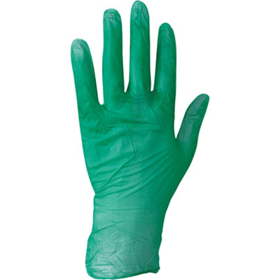 Green Vinyl Large P/Free Gloves 10x100