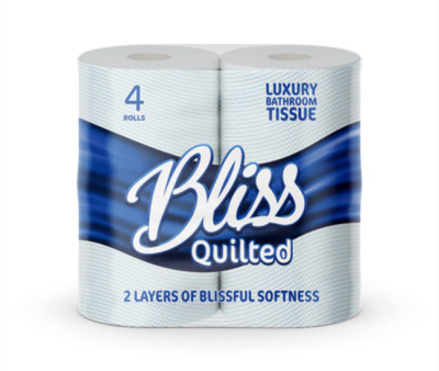 Quilted Luxury Toilet Rolls 2Ply 10x4 Quilted Luxury Toilet Rolls 2Ply 10x4