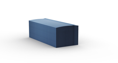 Blue Z-Fold Hand Towels 1ply 1x3000 Blue Z-Fold Hand Towels 1ply 1x3000