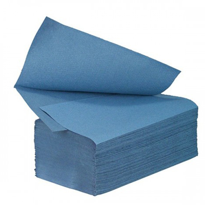 Blue Cliver Interfold Hand Towels 1Ply 1x5000 Blue Cliver Interfold Hand Towels 1Ply 1x5000