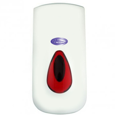 Refillable Gel Sanitiser Dispenser 900ml - Red