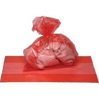 Red Soluble Strip Laundry Bags 4x50 Red Soluble Strip Laundry Bags 4x50