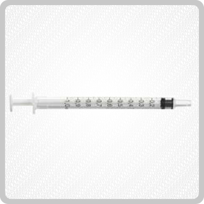 BD Plastipak 1ml Luer Slip Tip Syringes 1x120