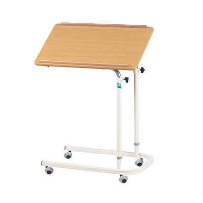 Overbed Table with Castors - Height Adjustable Overbed Table with Castors - Height Adjustable