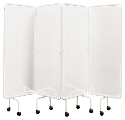Screen Frame & Plastic Panels White (4 Panels) Screen Frame & Plastic Panels White (4 Panels)