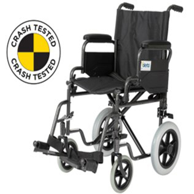 Transit Wheelchair Drop Down Arms/Detachable Footrests Transit Wheelchair Drop Down Arms/Detachable Footrests